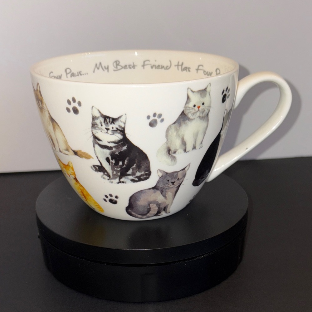Portobello By Design Cat Mug - My Best Friend Has Four Paws